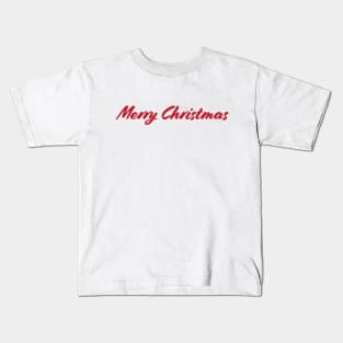 Merry Christmas - red Kids T-Shirt